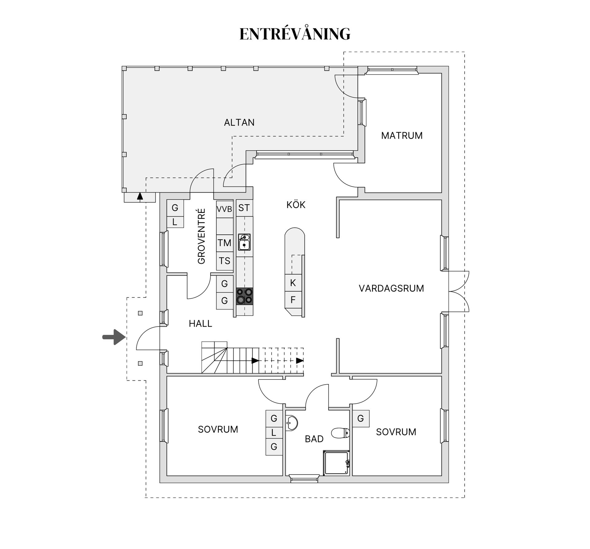 Villa, Tennisvägen 6A, Rotebro, Sollentuna