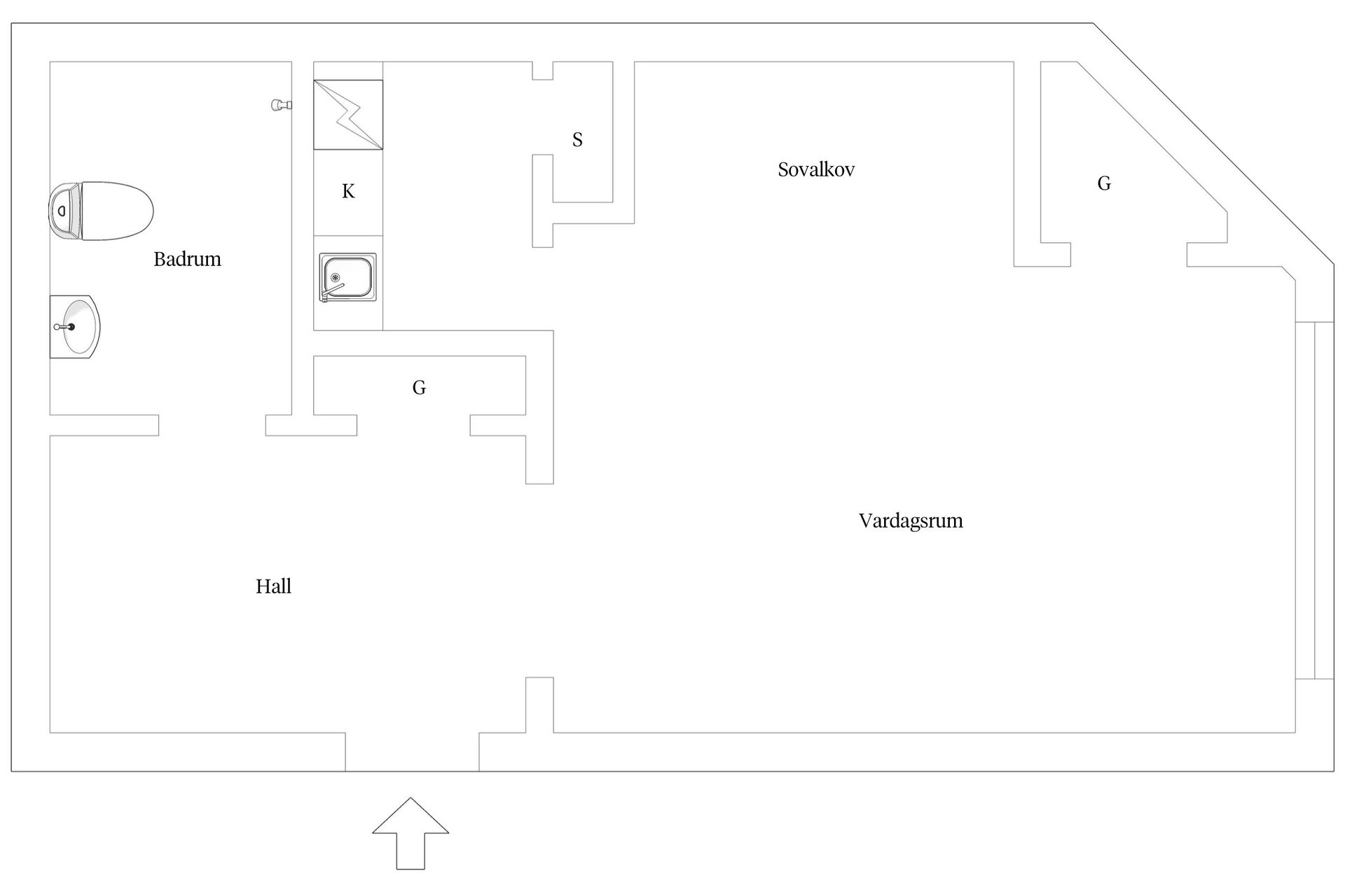 Bostadsrätt, Alströmergatan 32U, 4/4 Tr, Kungsholmen, Stockholm