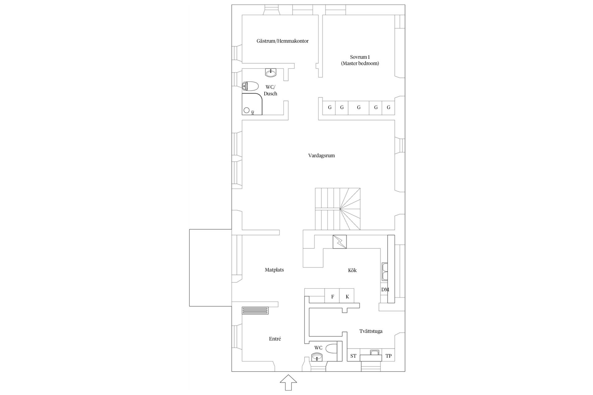 Villa, Krooks byaväg 10, Stavstensudde, Trelleborg