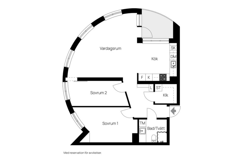 Bostadsrätt, Regeringsgatan 117, Centralt / Saturnus, Landskrona