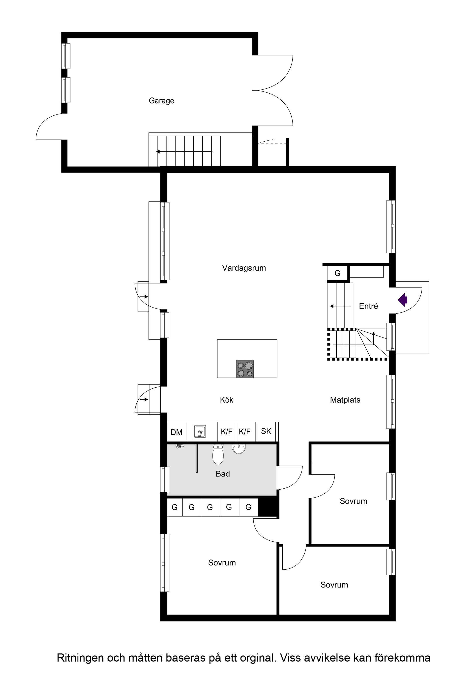 Villa, Grimvägen 10A, Jakobsberg Vattmyra, Järfälla