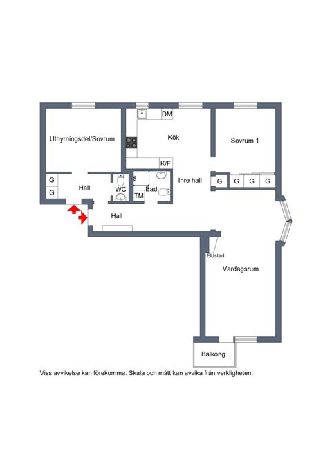 Bostadsrätt, Hjalmar Brantingsgatan 33, Fålhagen, Uppsala