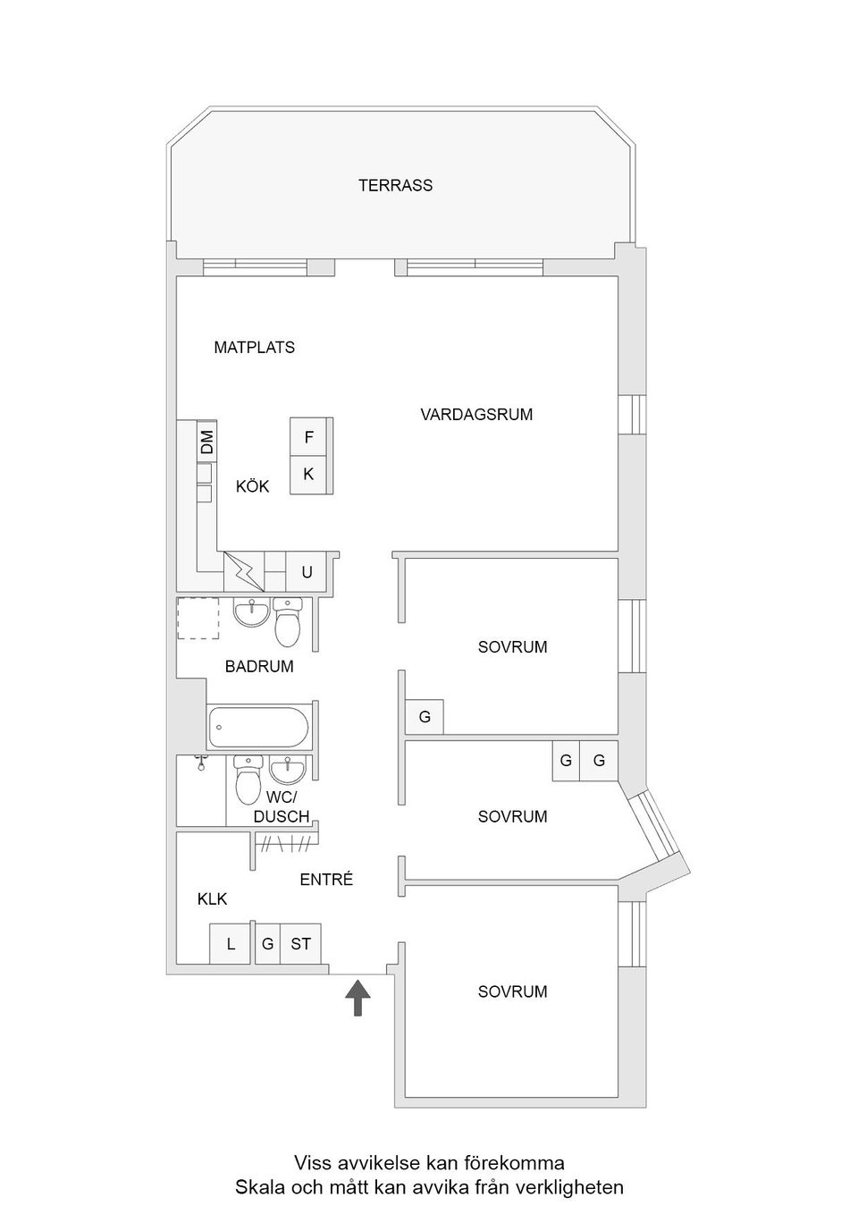 Bostadsrätt, Skäggetorps centrum 32, Skäggetorp, Linköping