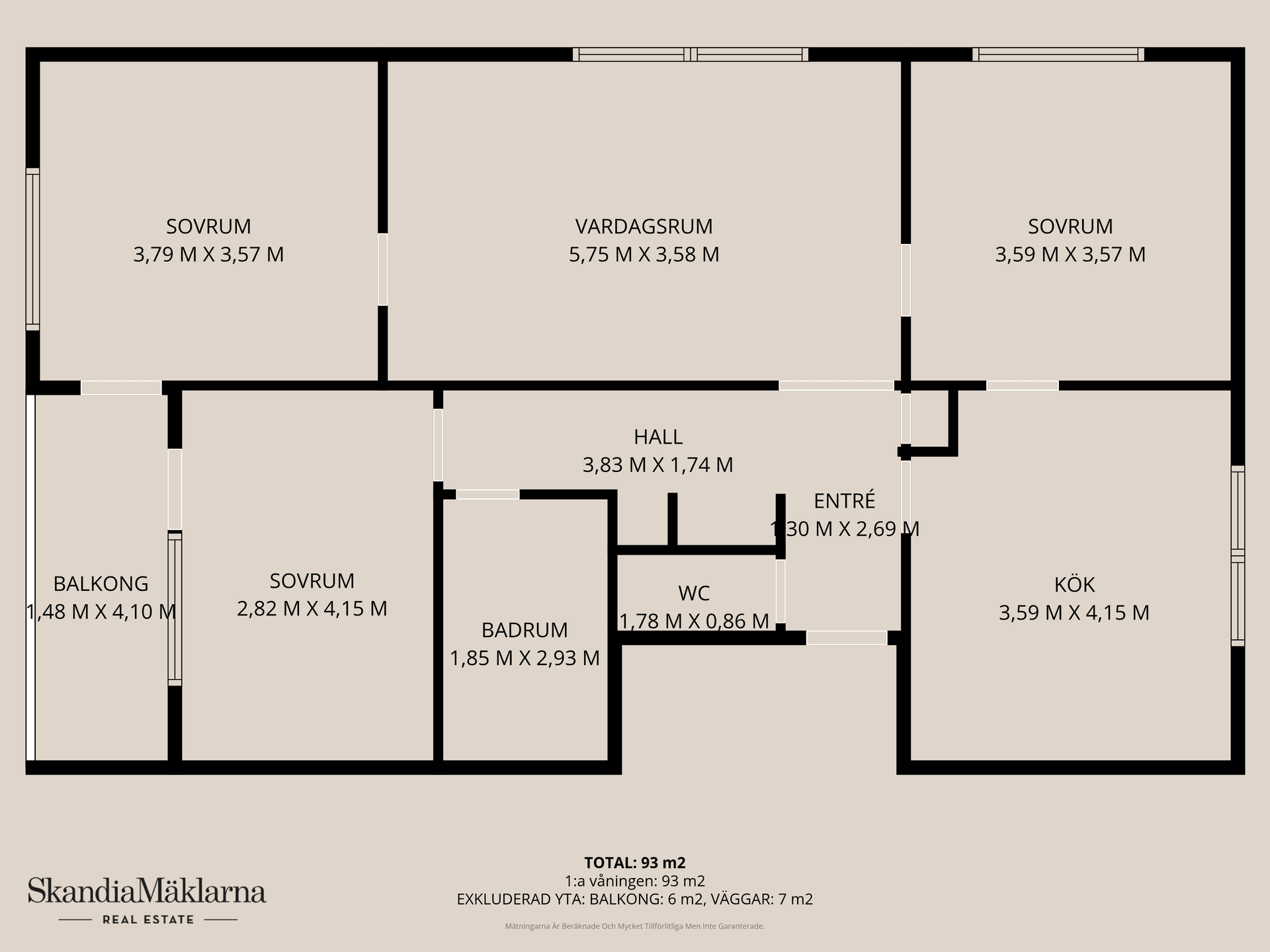 Bostadsrätt, Odalgatan 32, Kristianstad