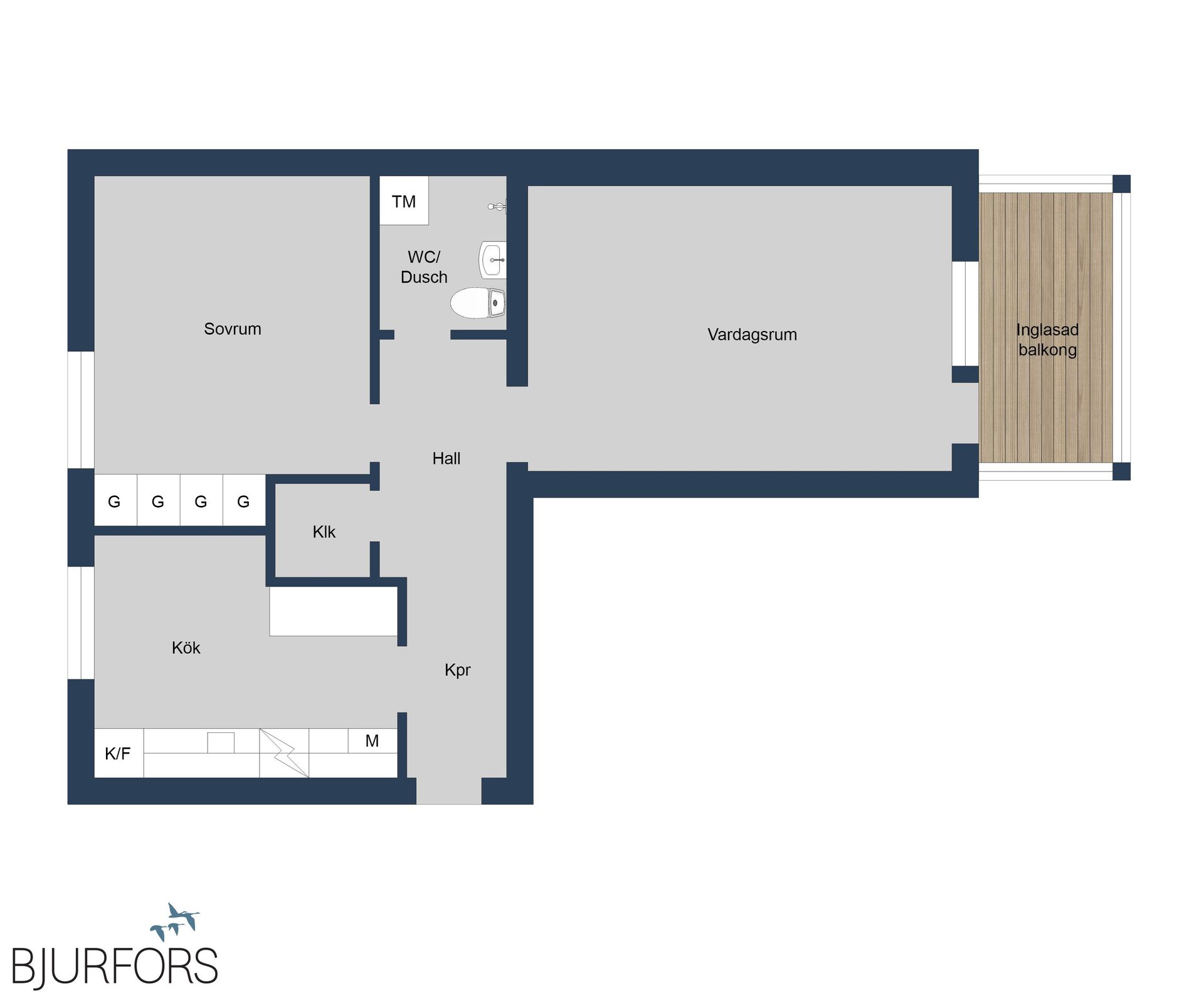 Bostadsrätt, Kullagergatan 13, Sallyhill, Sundsvall