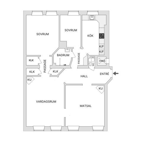 Bostadsrätt, Torstenssonsgatan 8, Östermalm, Stockholm