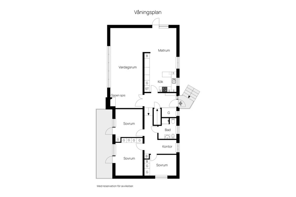 Villa, Klackvägen 53, Bydalen, Sundsvall