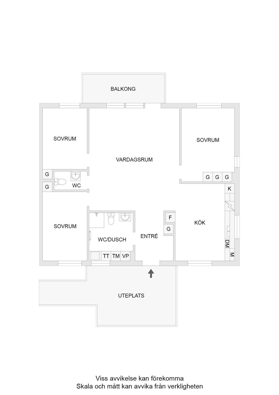 Bostadsrätt, Von Fersens väg 16, Ljungsbro, Linköping