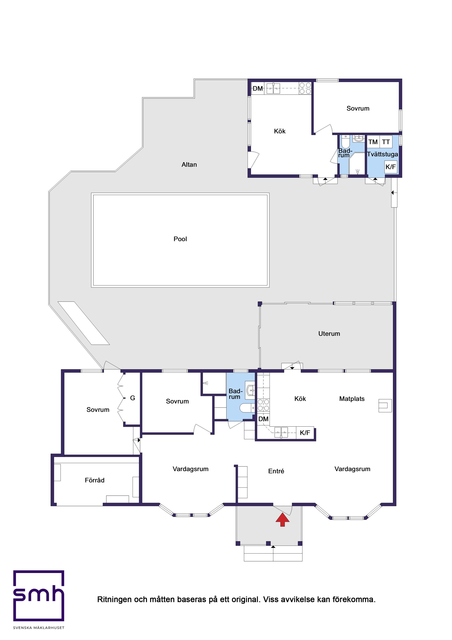 Villa, Ollonborrvägen 3B, Åhus, Kristianstad