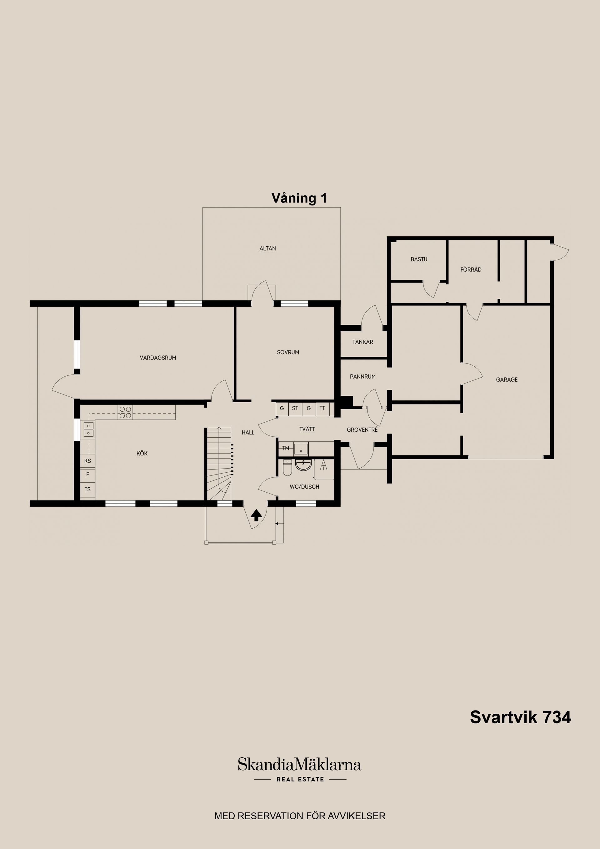 Villa, Svartvik 734, Svartvik, Söderhamn