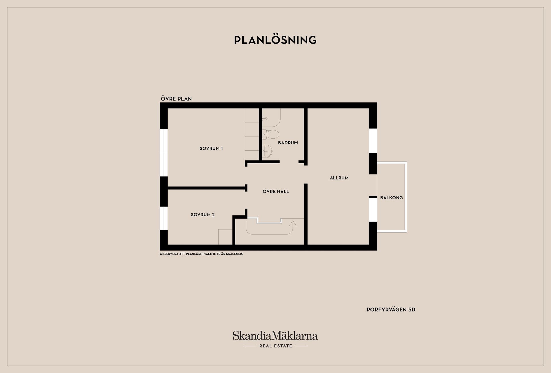 Radhus, Porfyrvägen 5D, Bråstorp, Motala