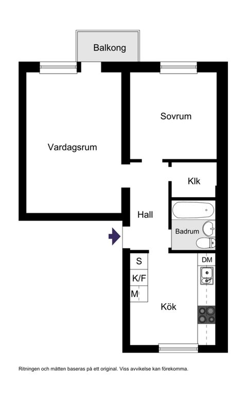 Bostadsrätt, Norrlandsgatan 38A, Luthagen, Uppsala