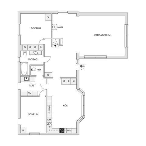 Villa, Strandlinjevägen 12, Södernäs, Värmdö