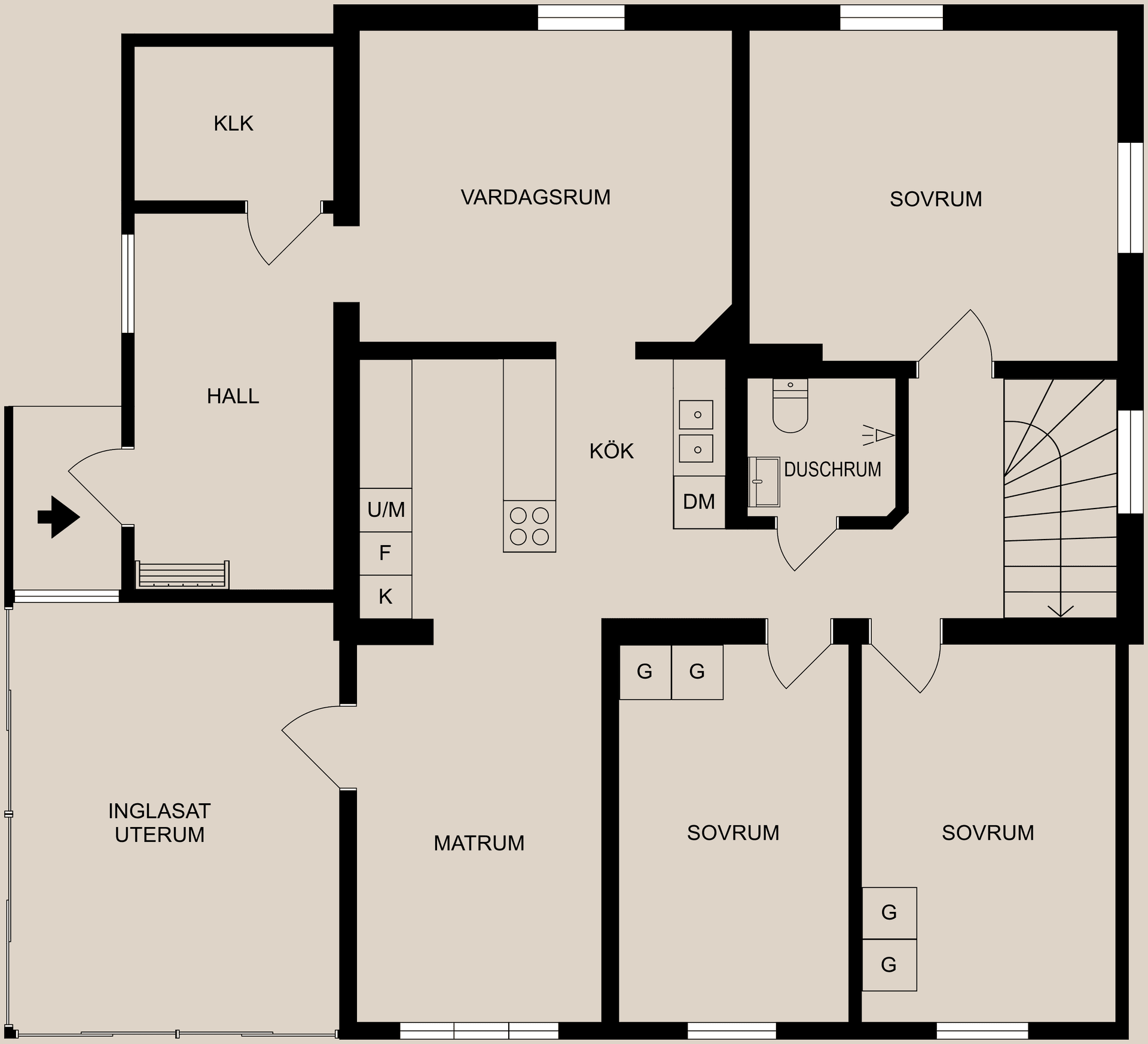 Villa, Rödhakestigen 3, Söderköping