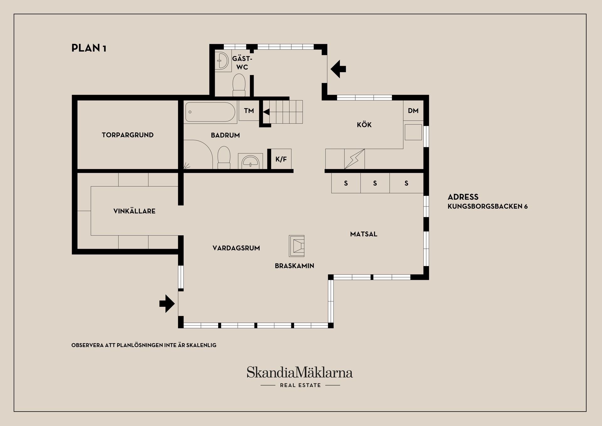 Villa, Kungsborgsbacken 6, Skuru, Nacka