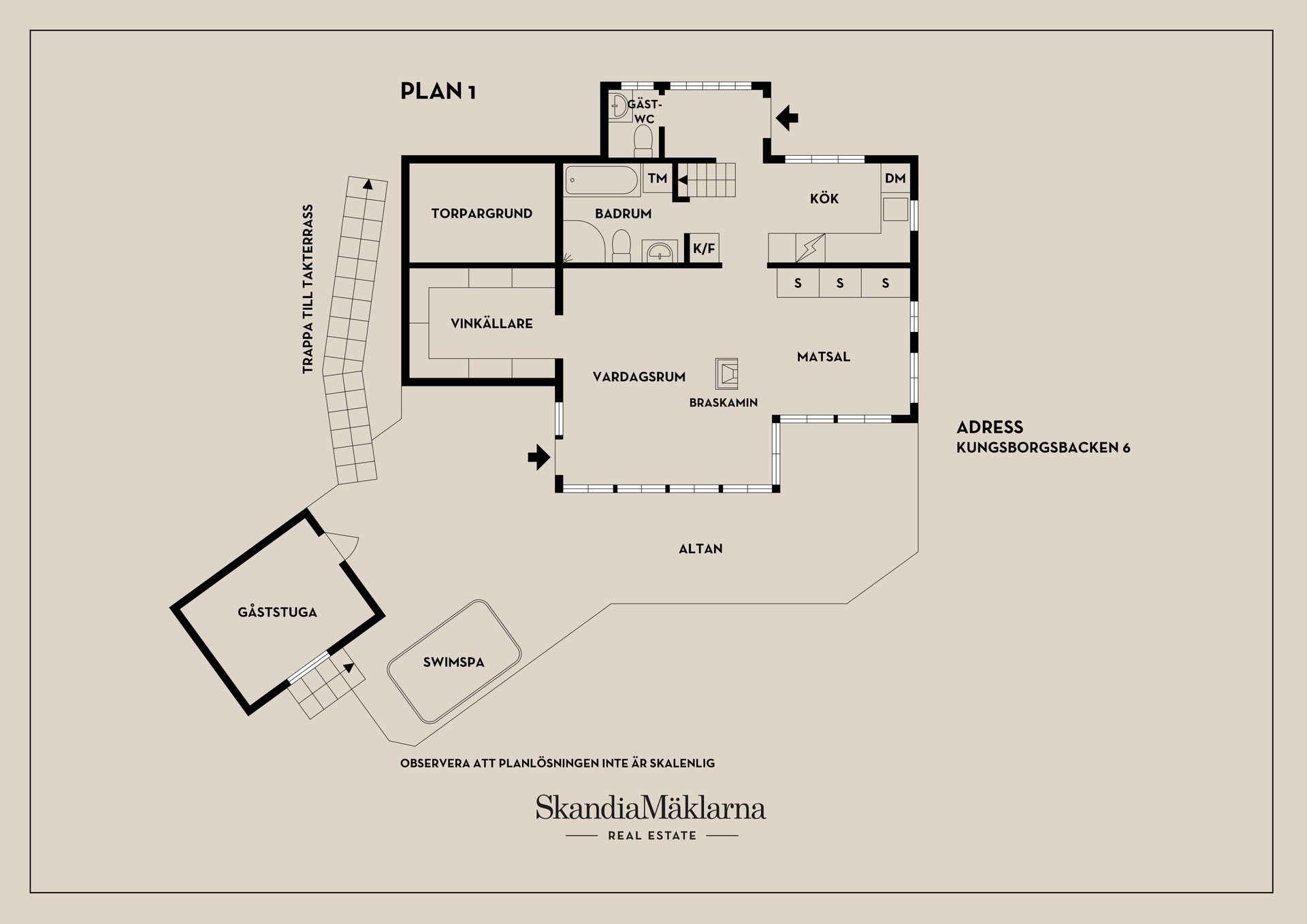 Villa, Kungsborgsbacken 6, Skuru, Nacka