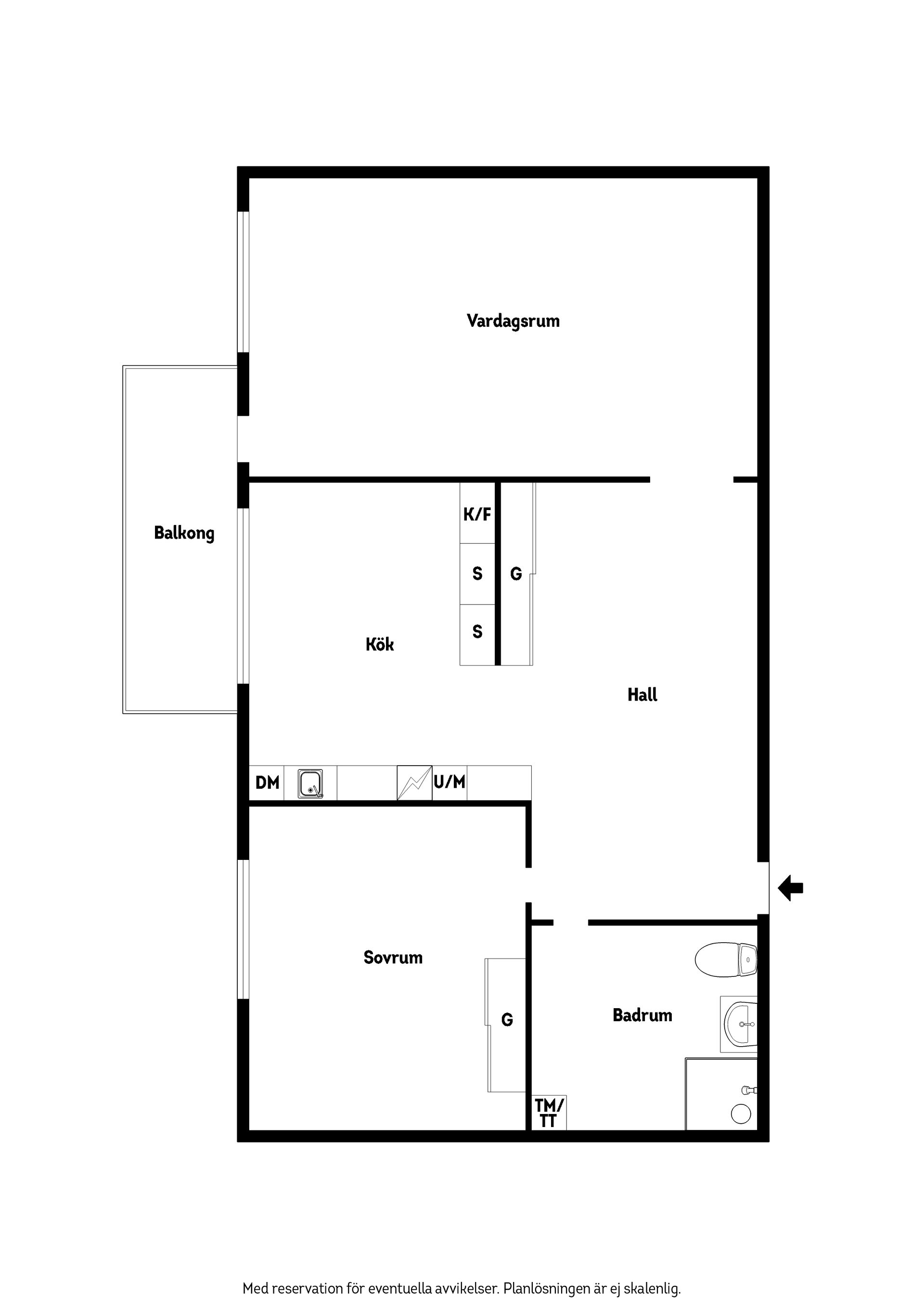 Bostadsrätt, Lönnholmsgatan 5, Liljeholmen, Jönköping