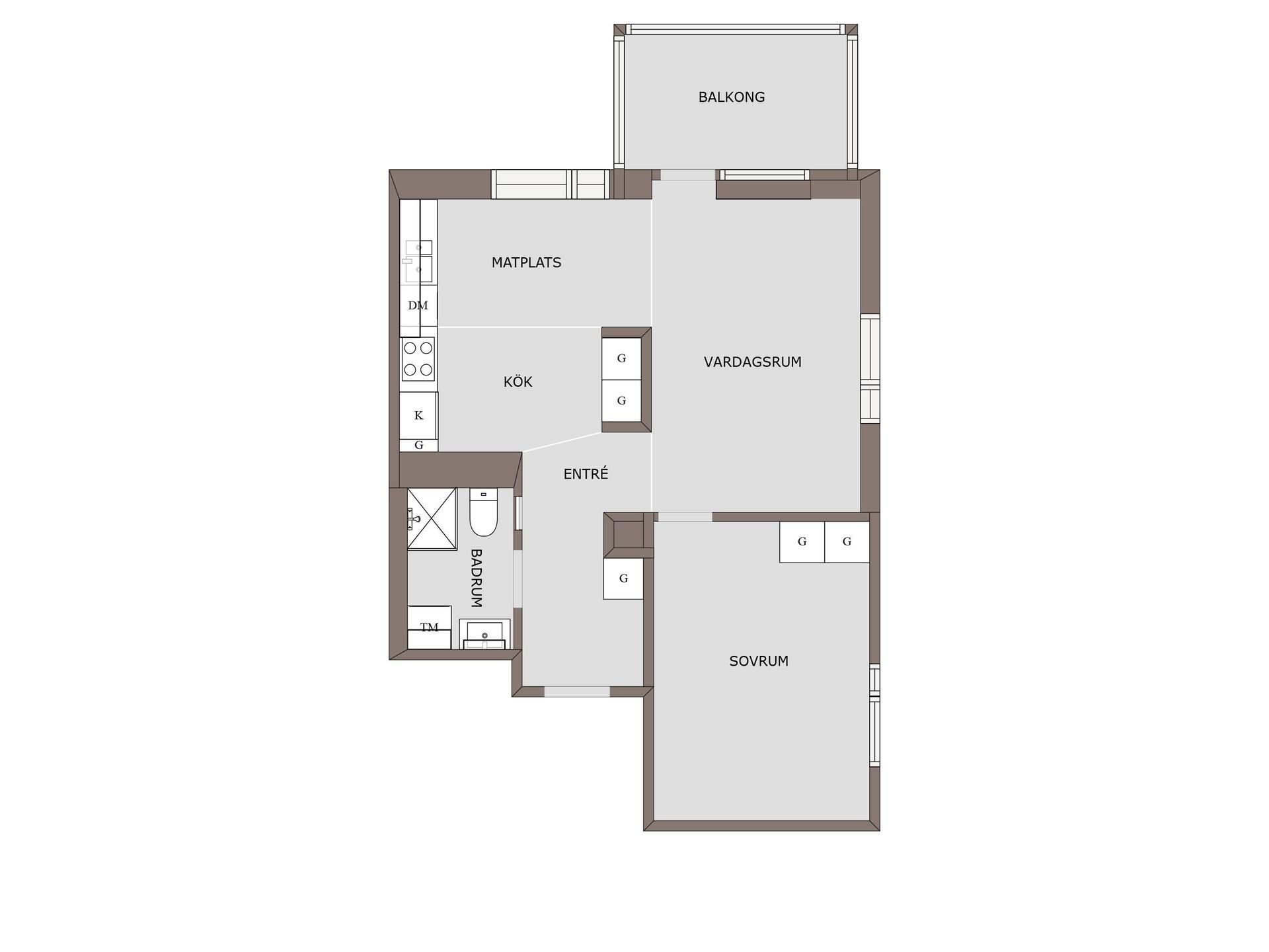 Bostadsrätt, Wilhelmina Skoghs gata 5, Gotland