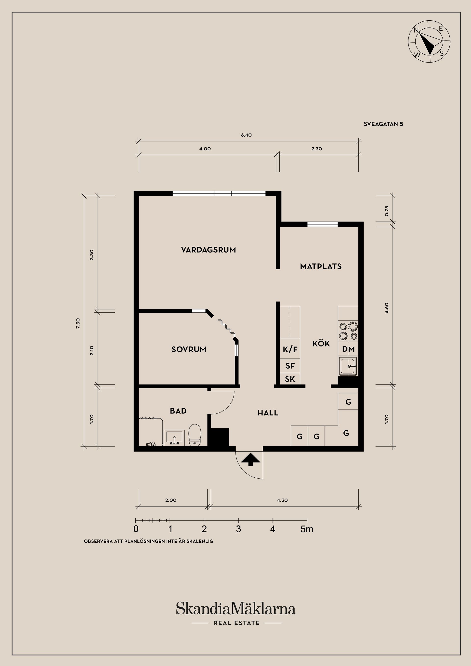 Bostadsrätt, Sveagatan 5, Göteborg