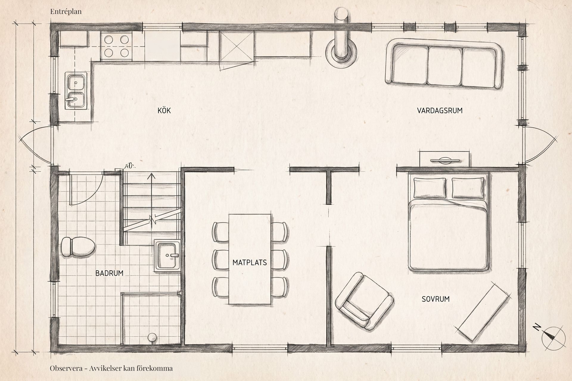 Villa, Morik 400, Morik, Tjörn