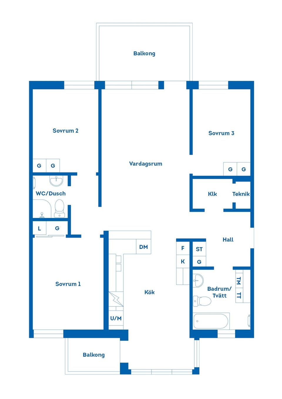 Bostadsrätt, Skvadronsgatan 11, Södra Ekkällan, Linköping