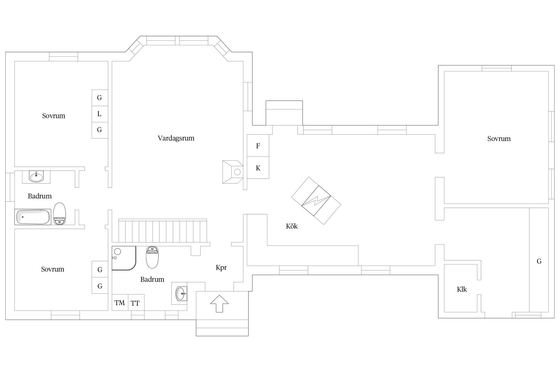 Villa, Medelpadsvägen 19, Gryta, Västerås