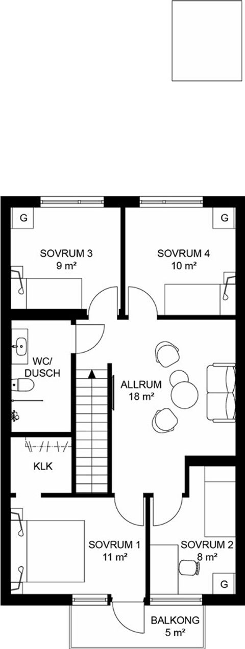 Radhus, Perrongvägen 47 - lgh 4-1009, Roslags Näsby, Täby