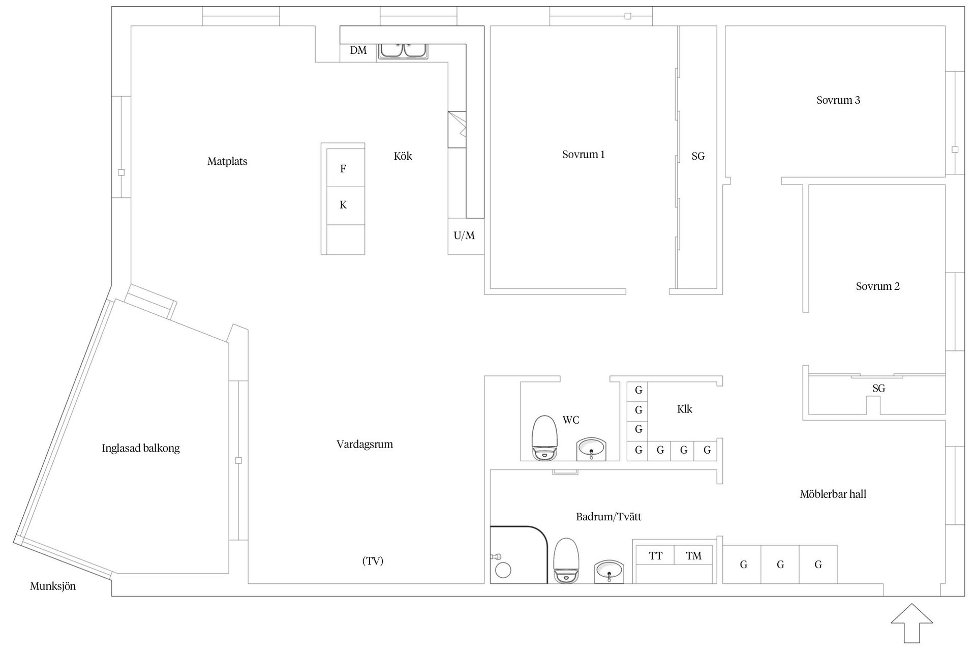 Bostadsrätt, Vevslupsgränd 2, Munksjöstaden, Jönköping