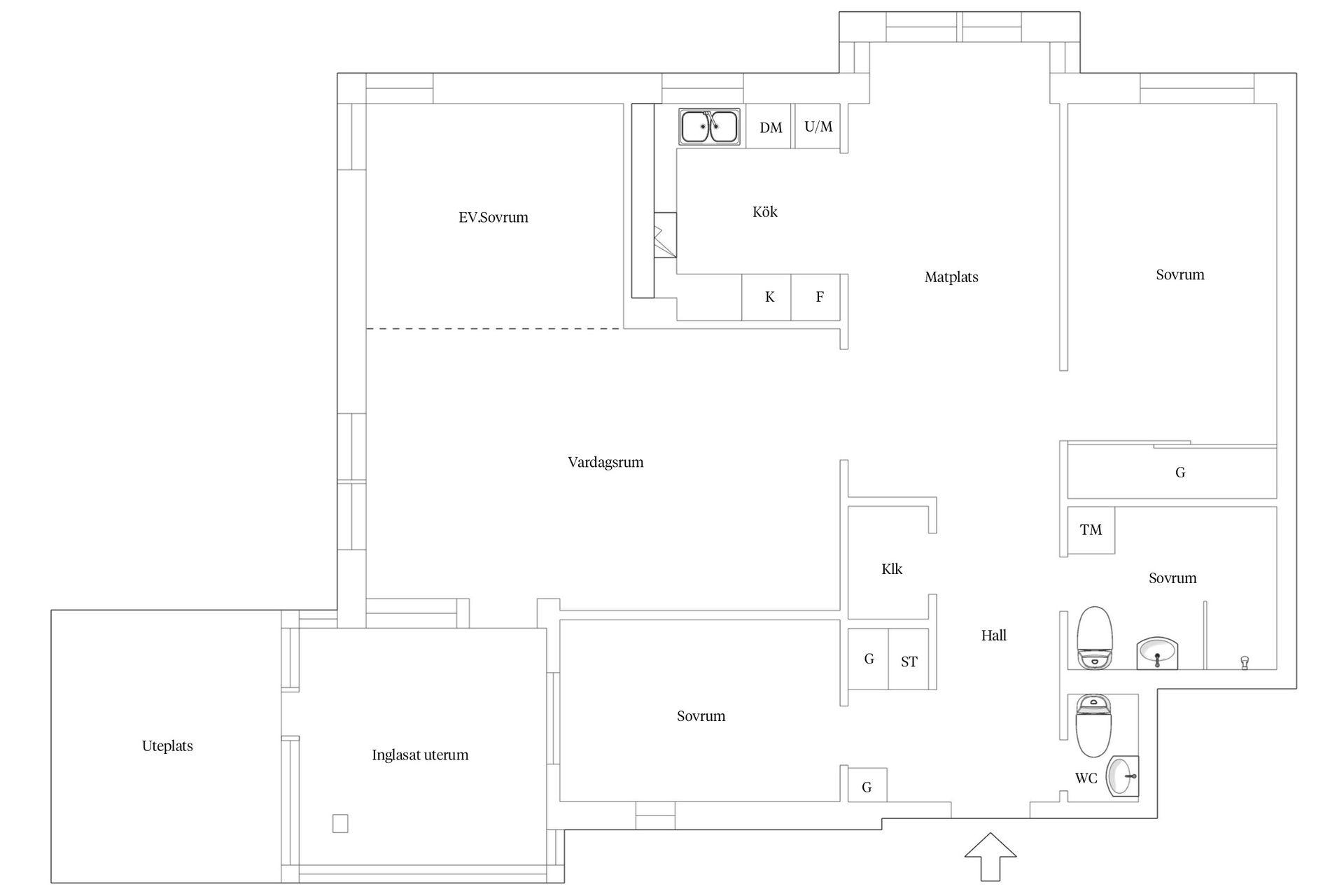 Bostadsrätt, Katjavägen 2, Sjösidan, Lomma