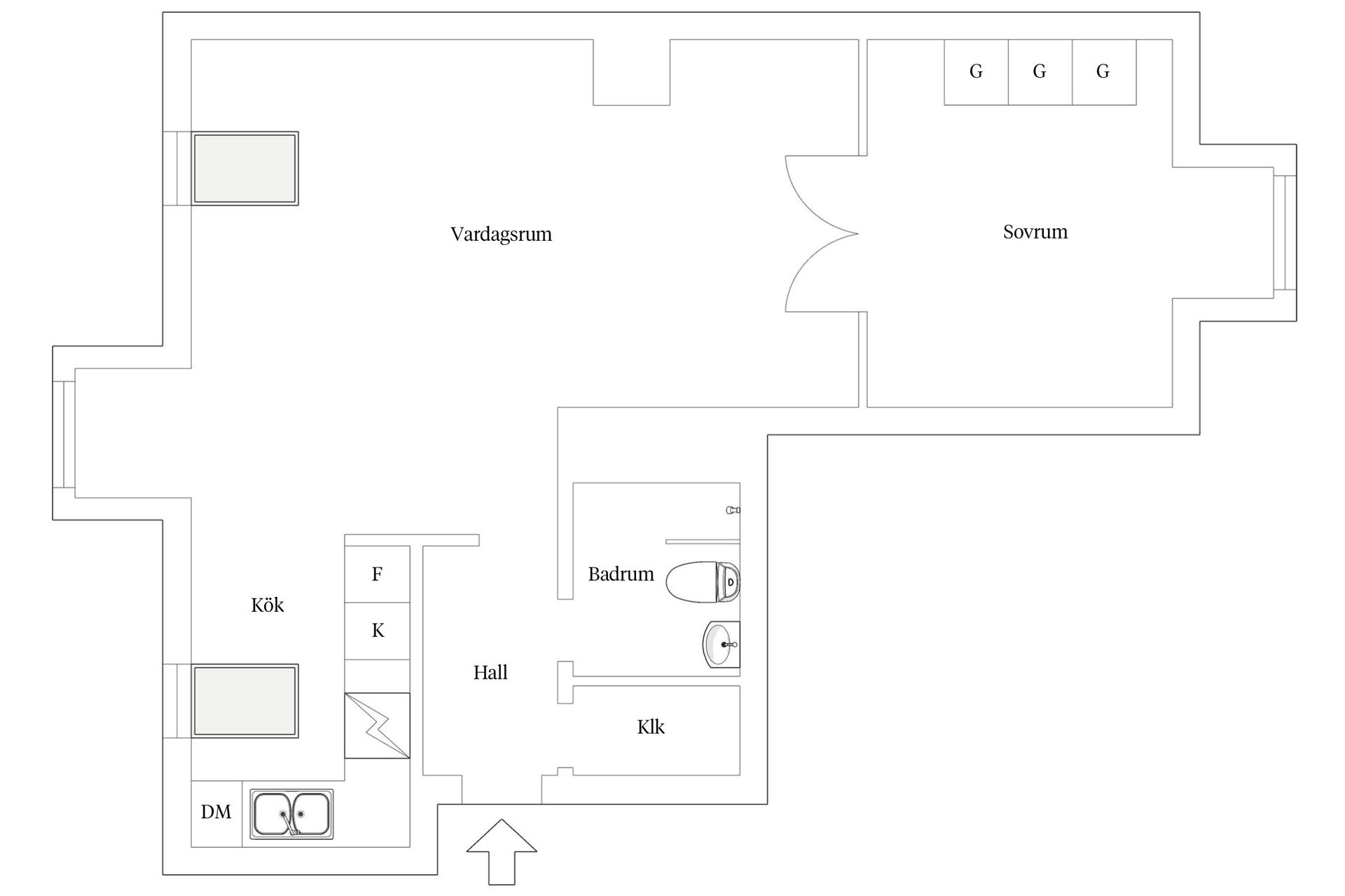 Bostadsrätt, Kvarnholmsgatan 7, Tågaborg, Helsingborg