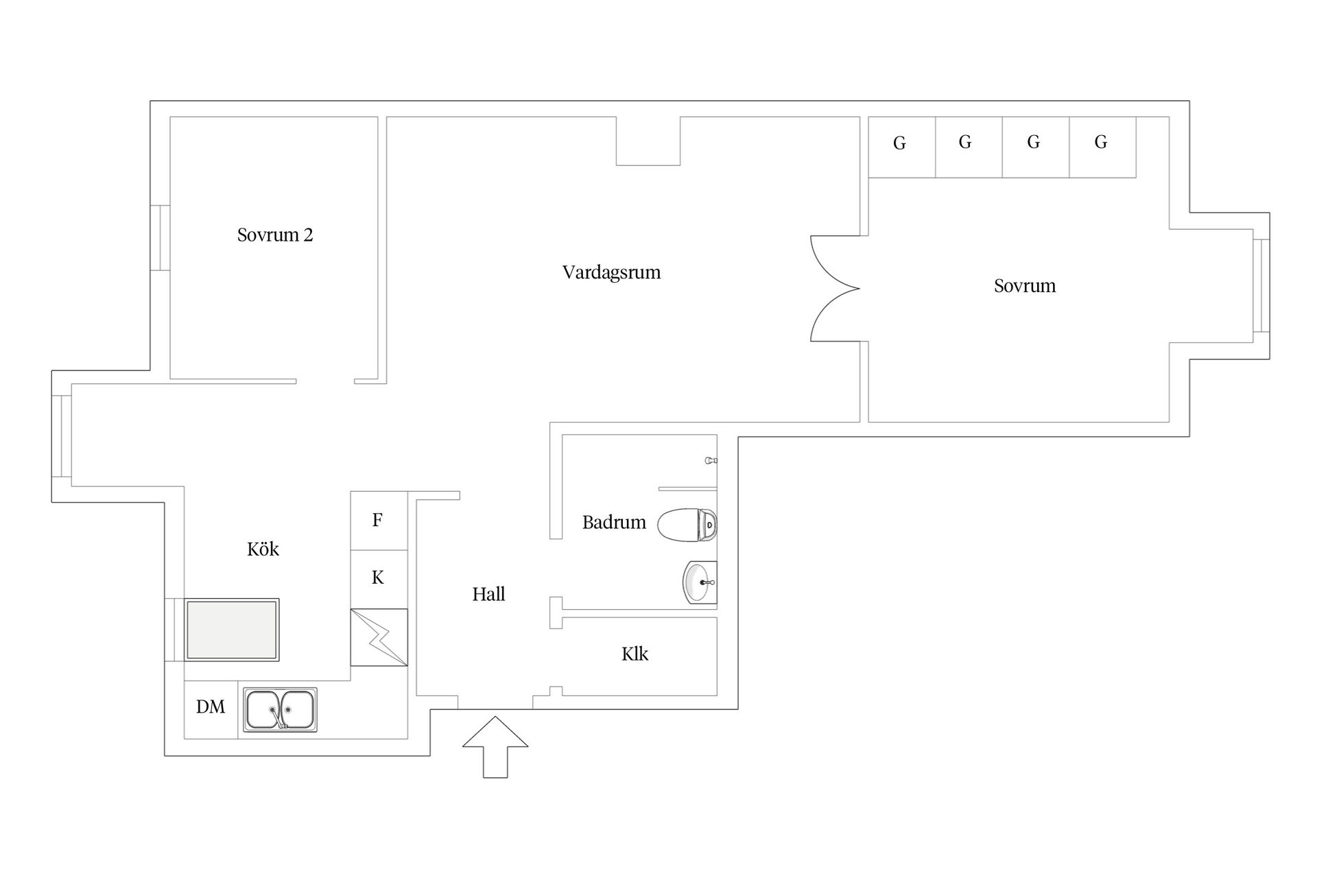 Bostadsrätt, Kvarnholmsgatan 7, Tågaborg, Helsingborg