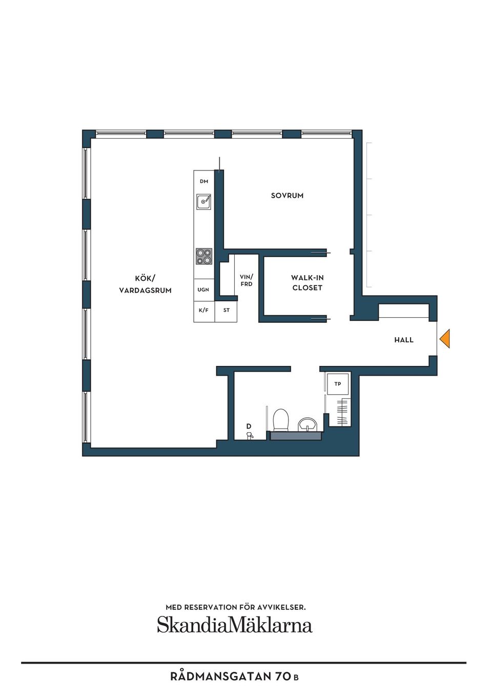 Bostadsrätt, Rådmansgatan 70 B, 4 tr, Vasastan, Stockholm