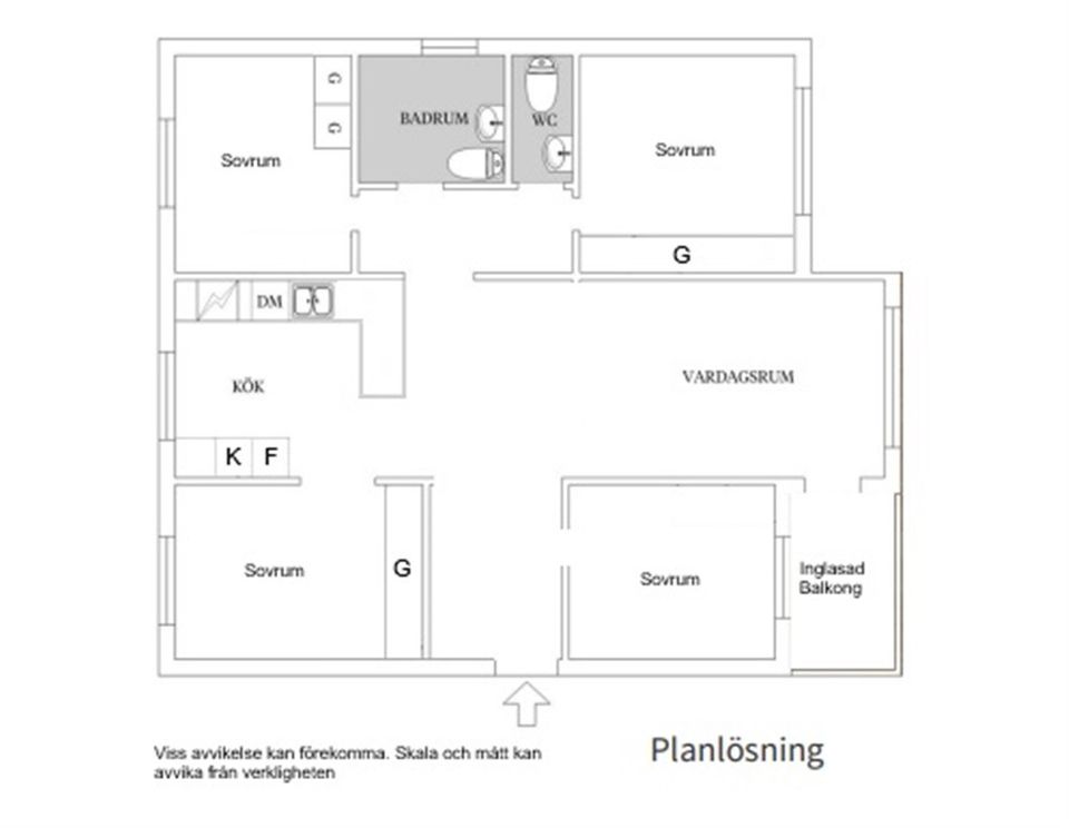 Bostadsrätt, Bygatan 60, Tureberg, Sollentuna
