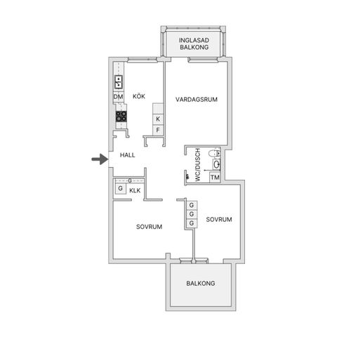 Bostadsrätt, Fredsgatan 12A, Tibro