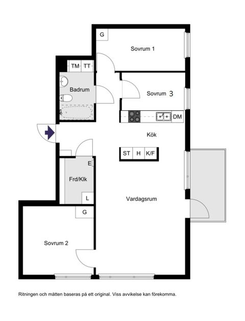 Bostadsrätt, Plåtslagarvägen 20, 4tr., Bromma / Abrahamsberg, Stockholm