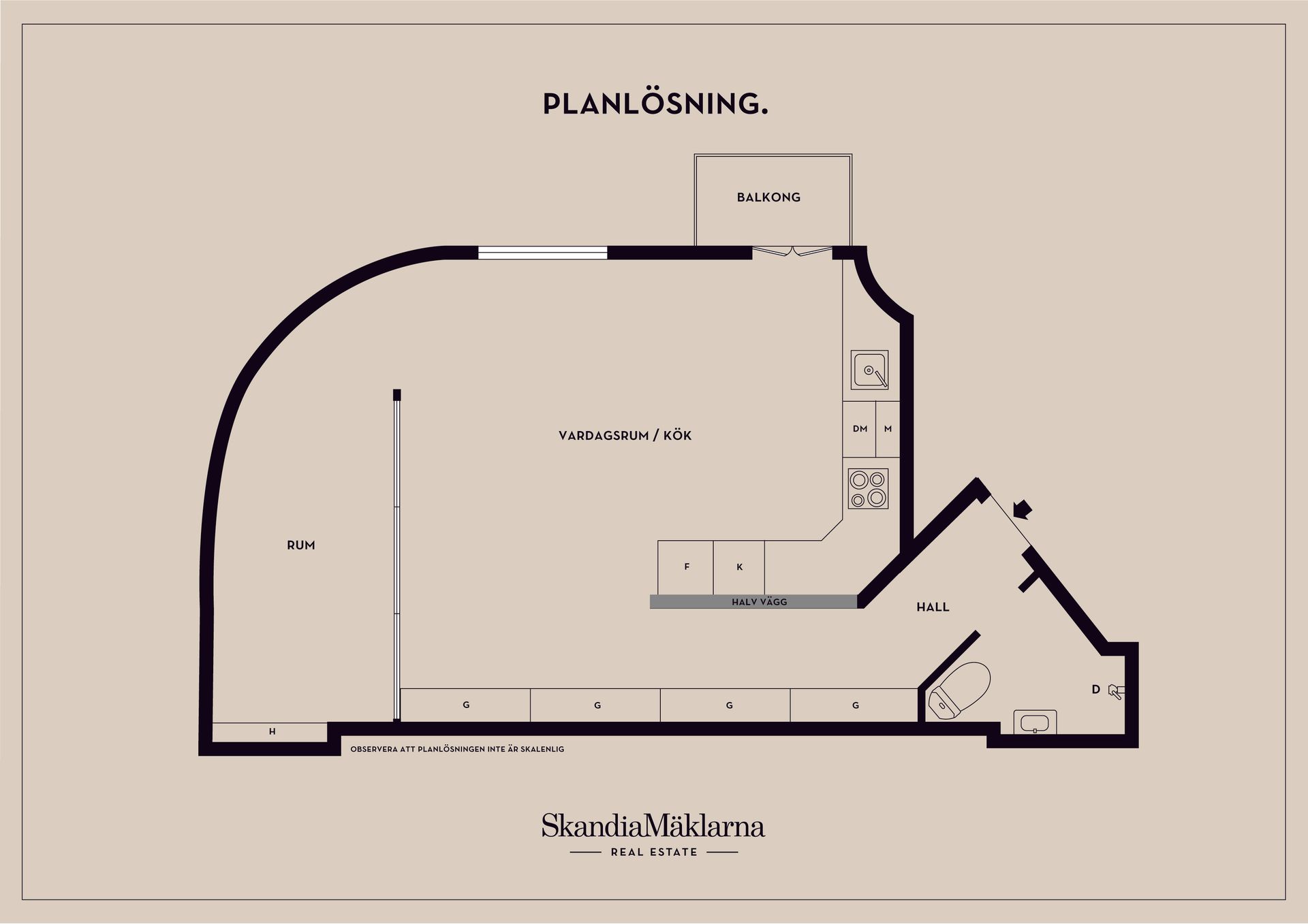 Bostadsrätt, Kronobergsgatan 19A, 4 tr, Kungsholmen - Kronobergsparken, Stockholm