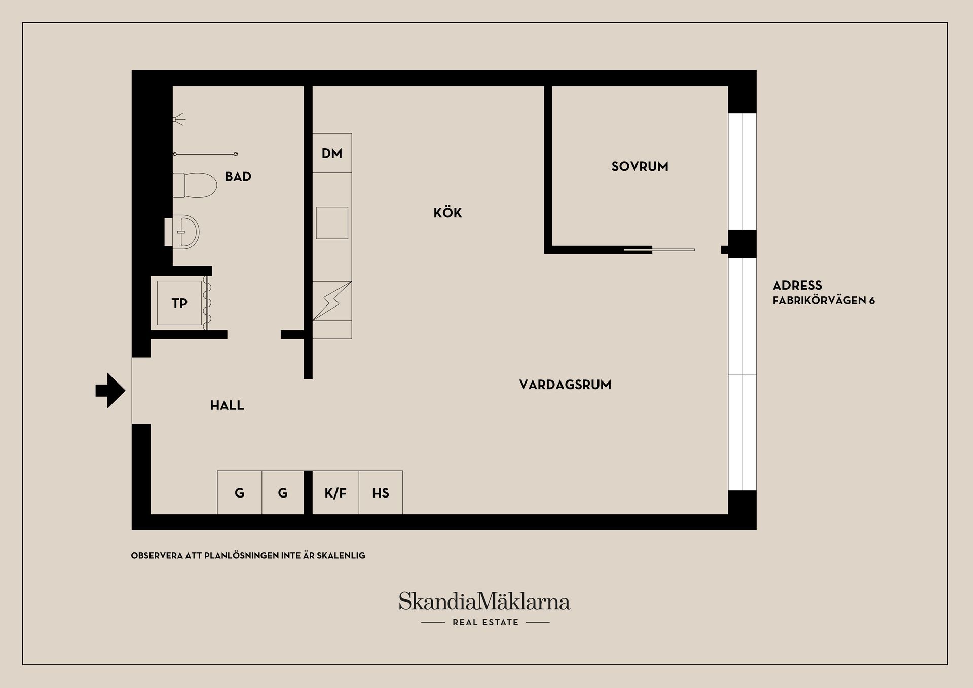 Bostadsrätt, Fabrikörvägen 6, Nacka Strand, Nacka