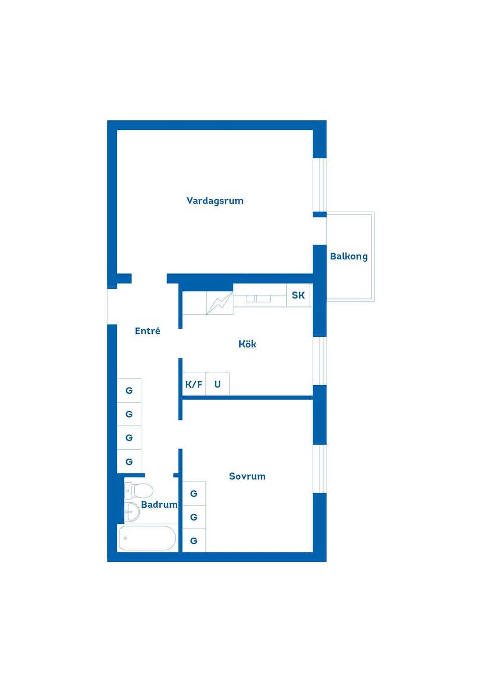 Bostadsrätt, Lagmansgatan 39B, Mjölby - Östra, Mjölby