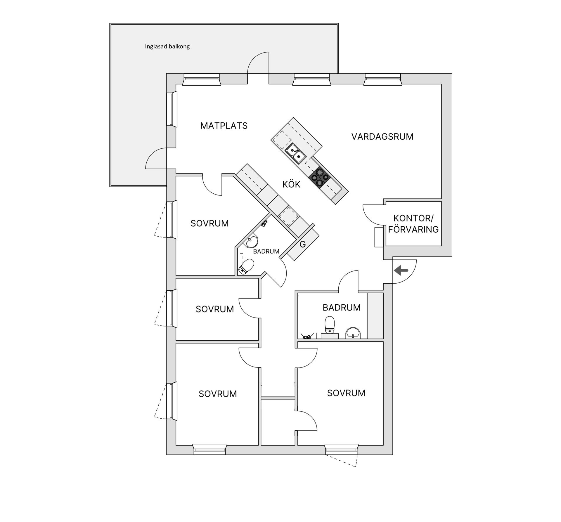 Bostadsrätt, Karlgårdsvägen 5, Sörböle, Skellefteå