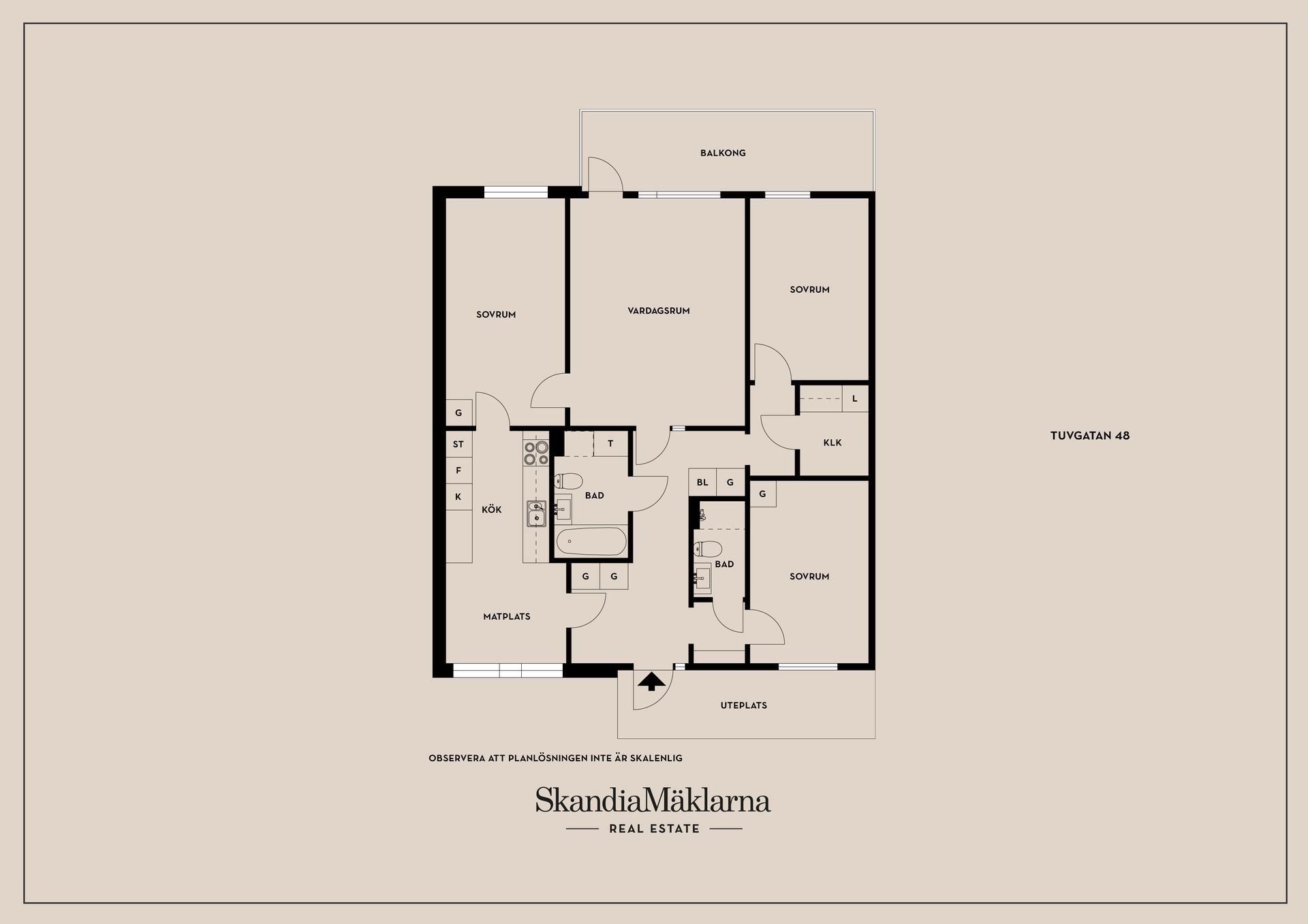 Bostadsrätt, Tuvgatan 48, Vidingsjö, Linköping