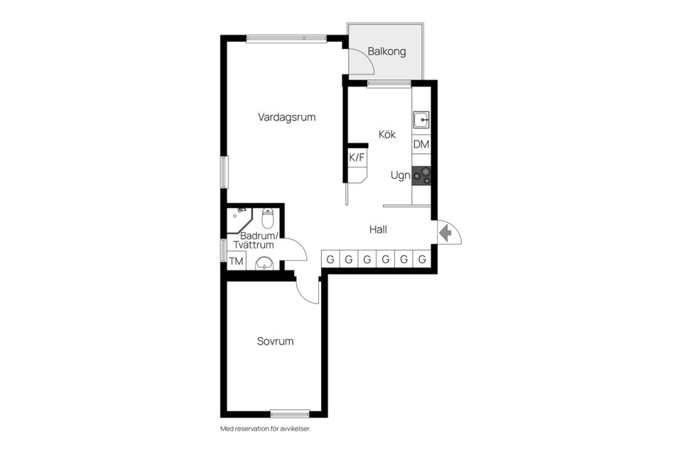 Bostadsrätt, Norra Kyrkogatan 13 D, Slotteberget, Strömstad
