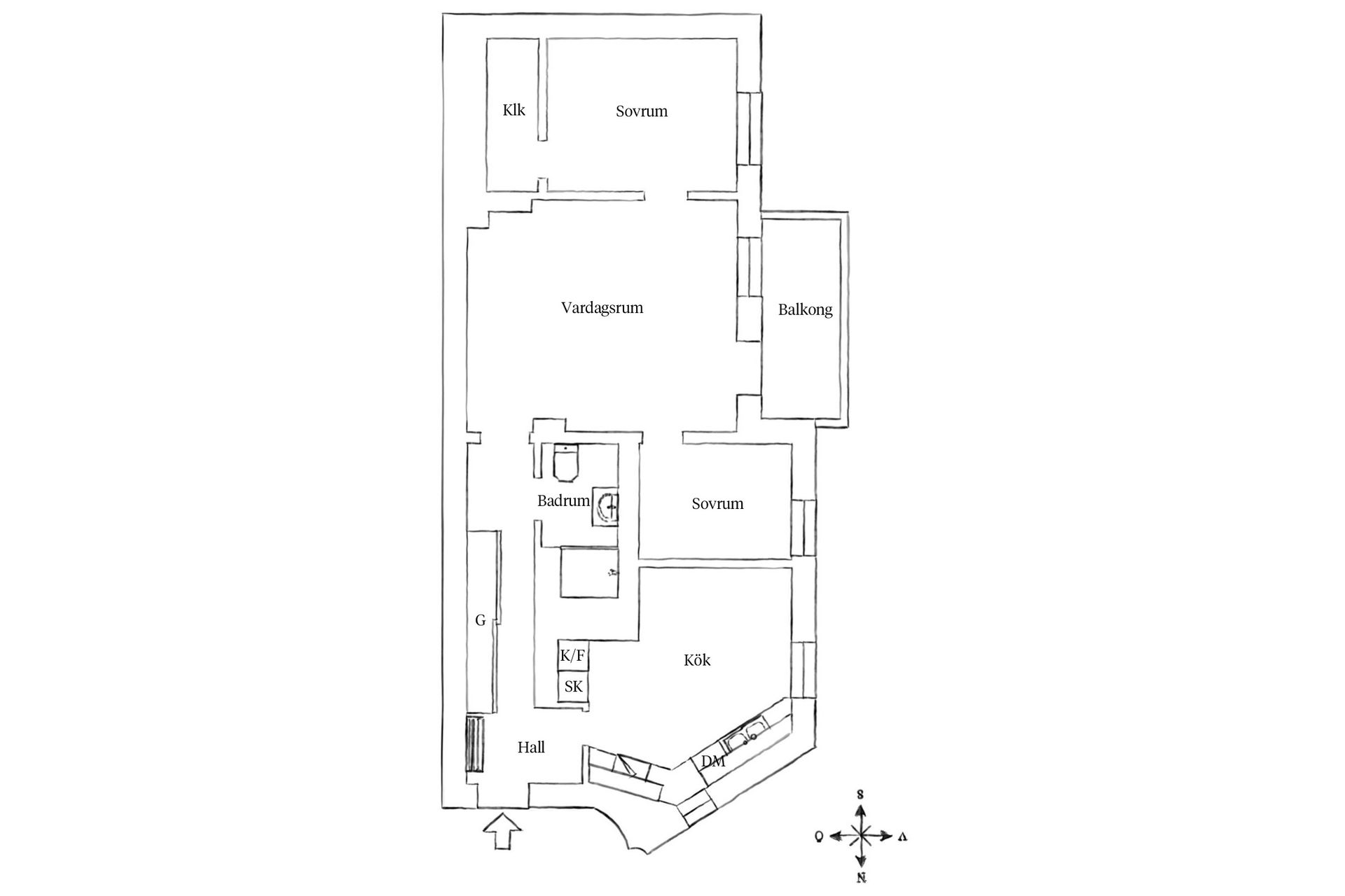 Bostadsrätt, Tredje Långgatan 30B, Linné, Göteborg