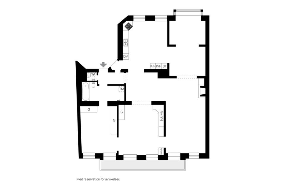 Bostadsrätt, Kungsholmstorg 14, 4 tr, Kungsholmen, Stockholm