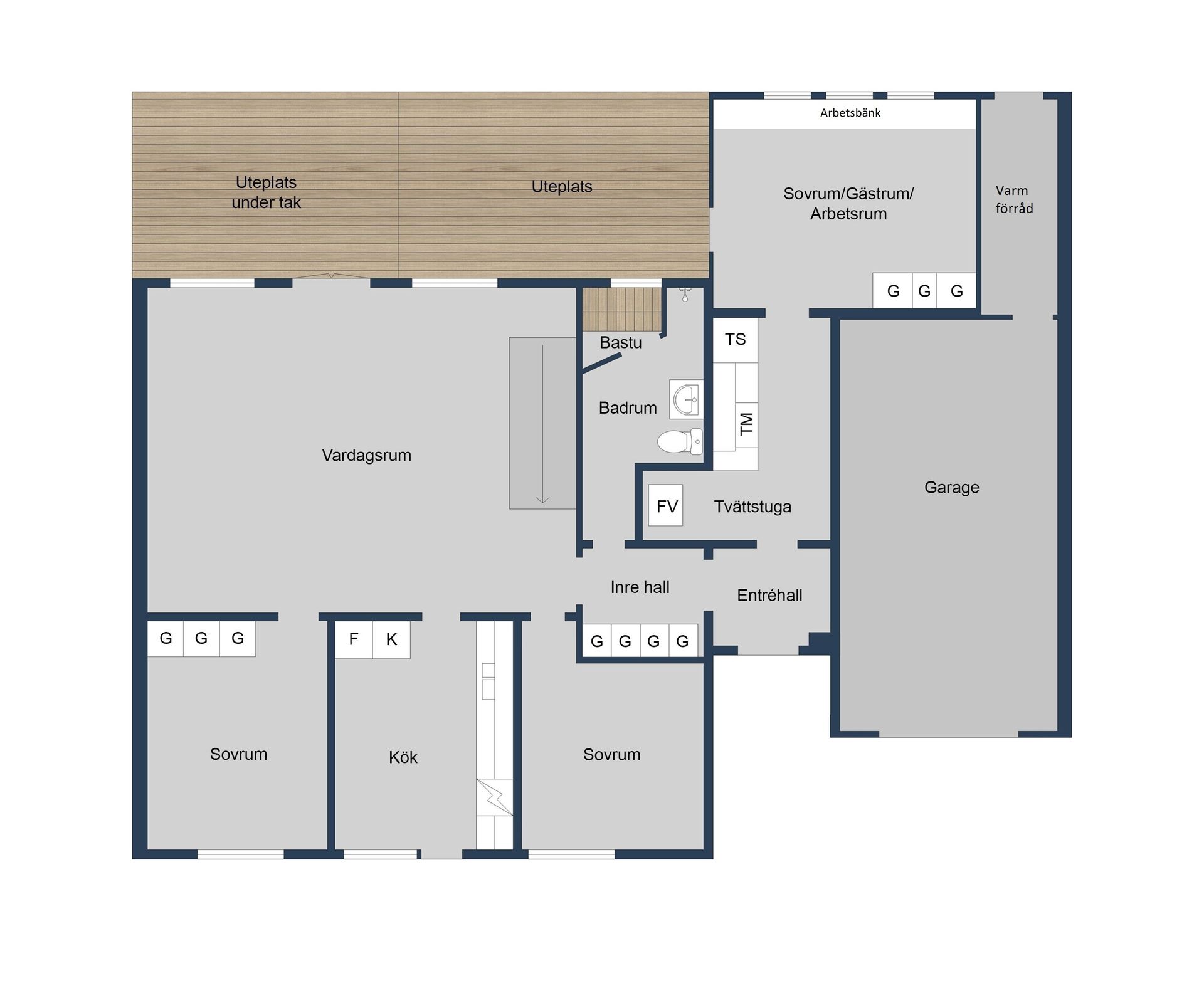 Radhus, Gillbergavägen  3A, Rotebro - Gillberga, Sollentuna