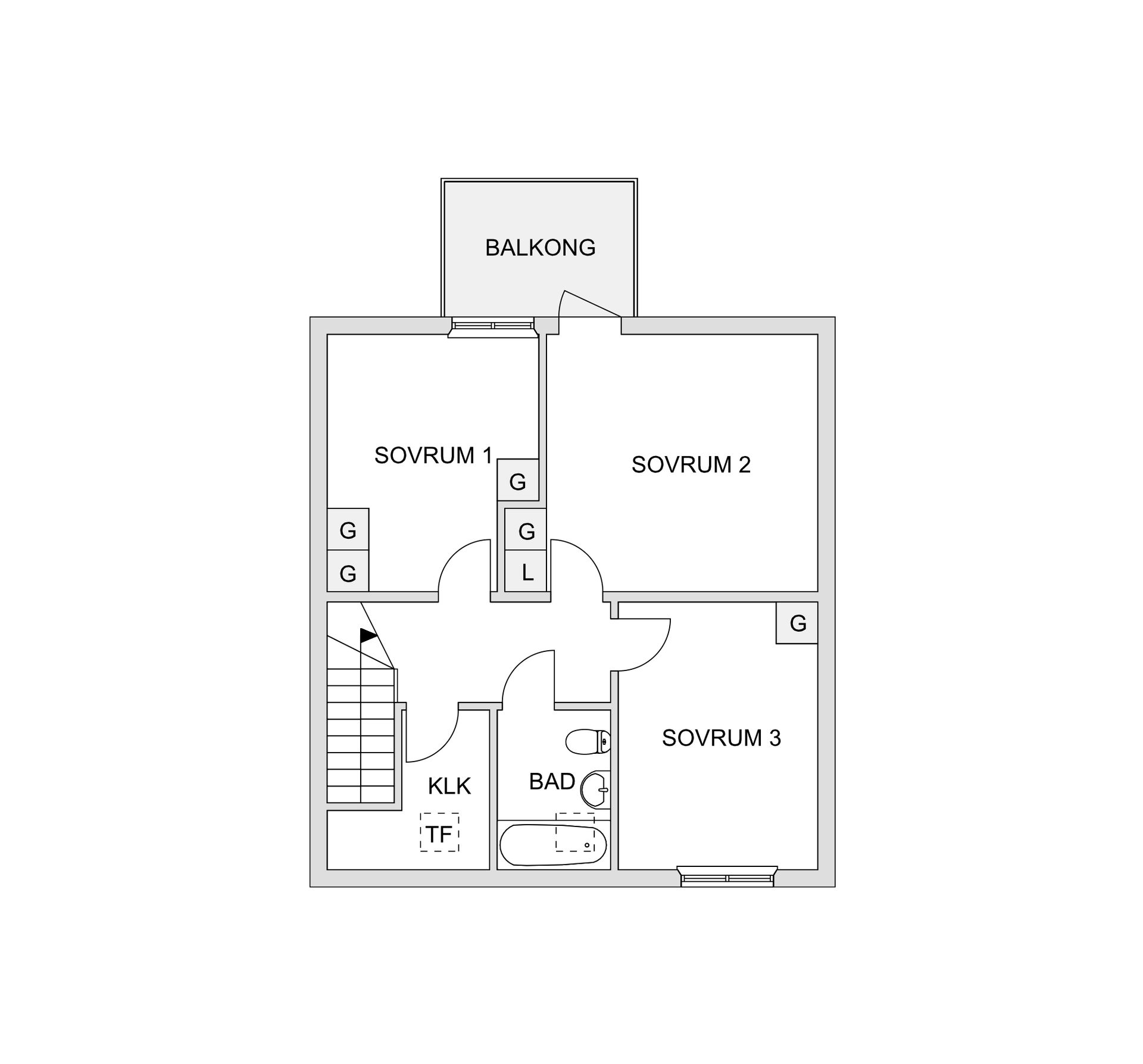 Villa, Radhus, Almhöjdsvägen 74, Tuve, Göteborg