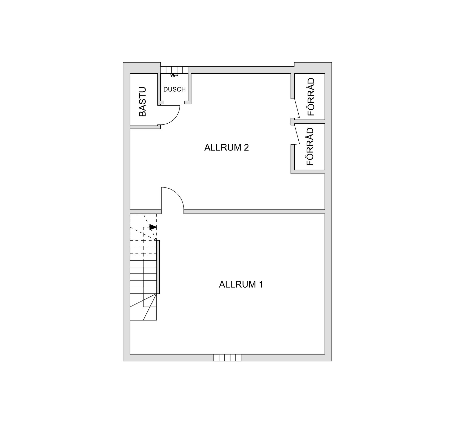 Villa, Radhus, Almhöjdsvägen 74, Tuve, Göteborg