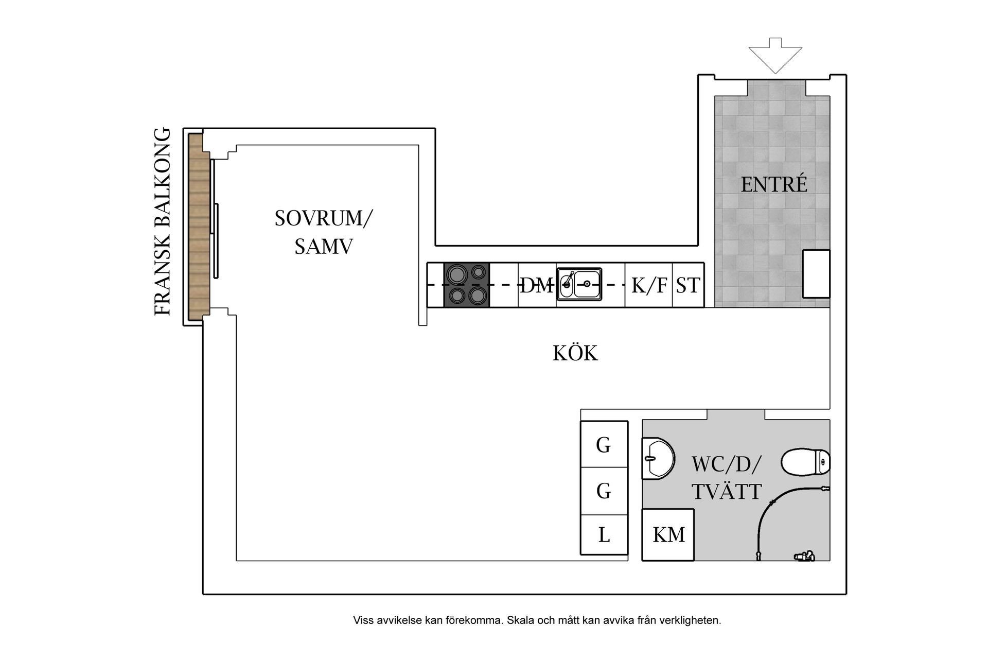 Bostadsrätt, Möllegatan 16, Centrum, Falkenberg