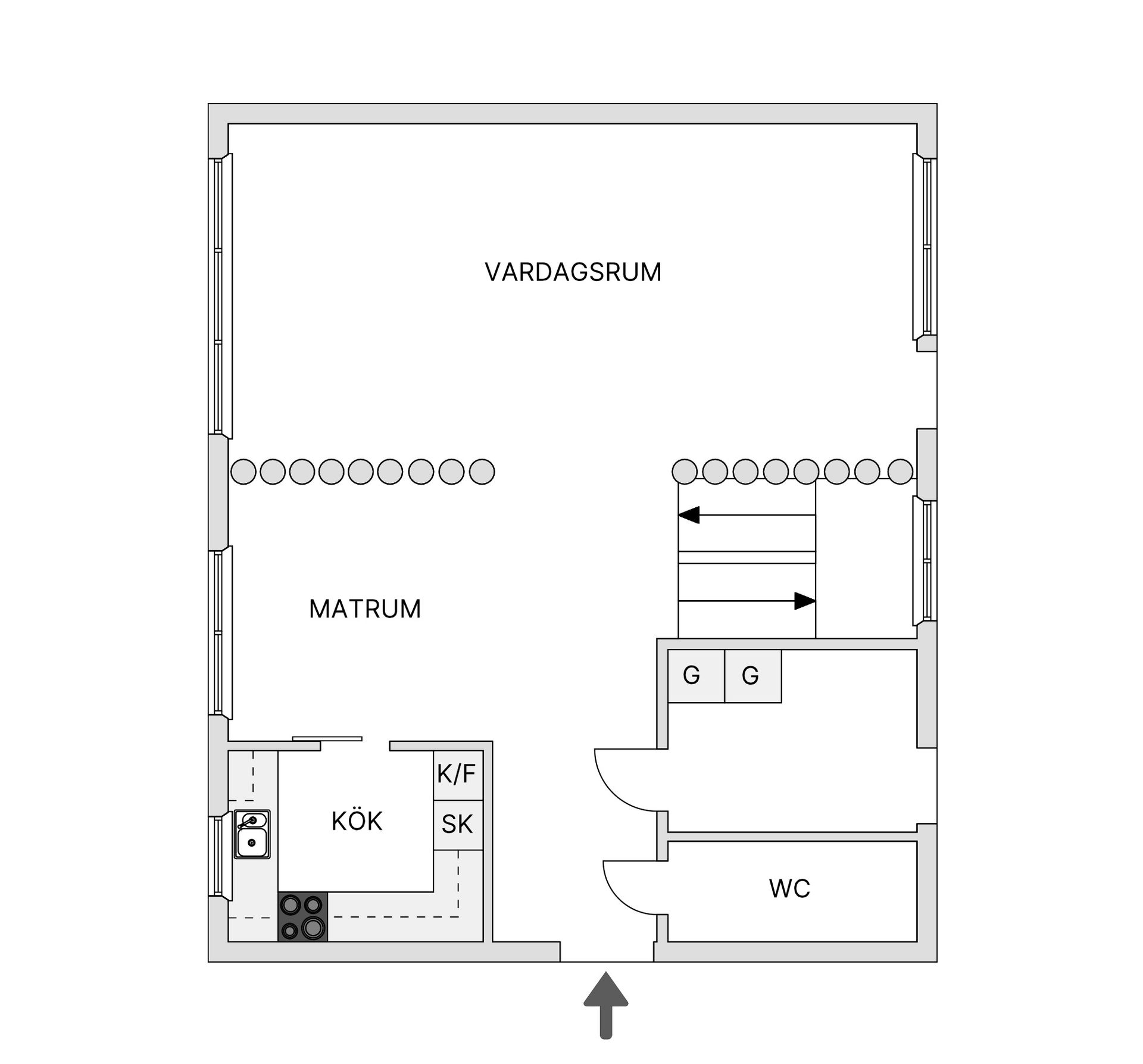 Villa, Mosslelundsgränd 13, Mossle, Värnamo