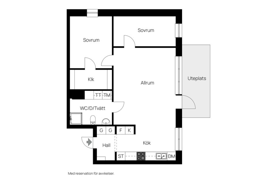 Bostadsrätt, Fredsgatan 13, Centrum, Varberg
