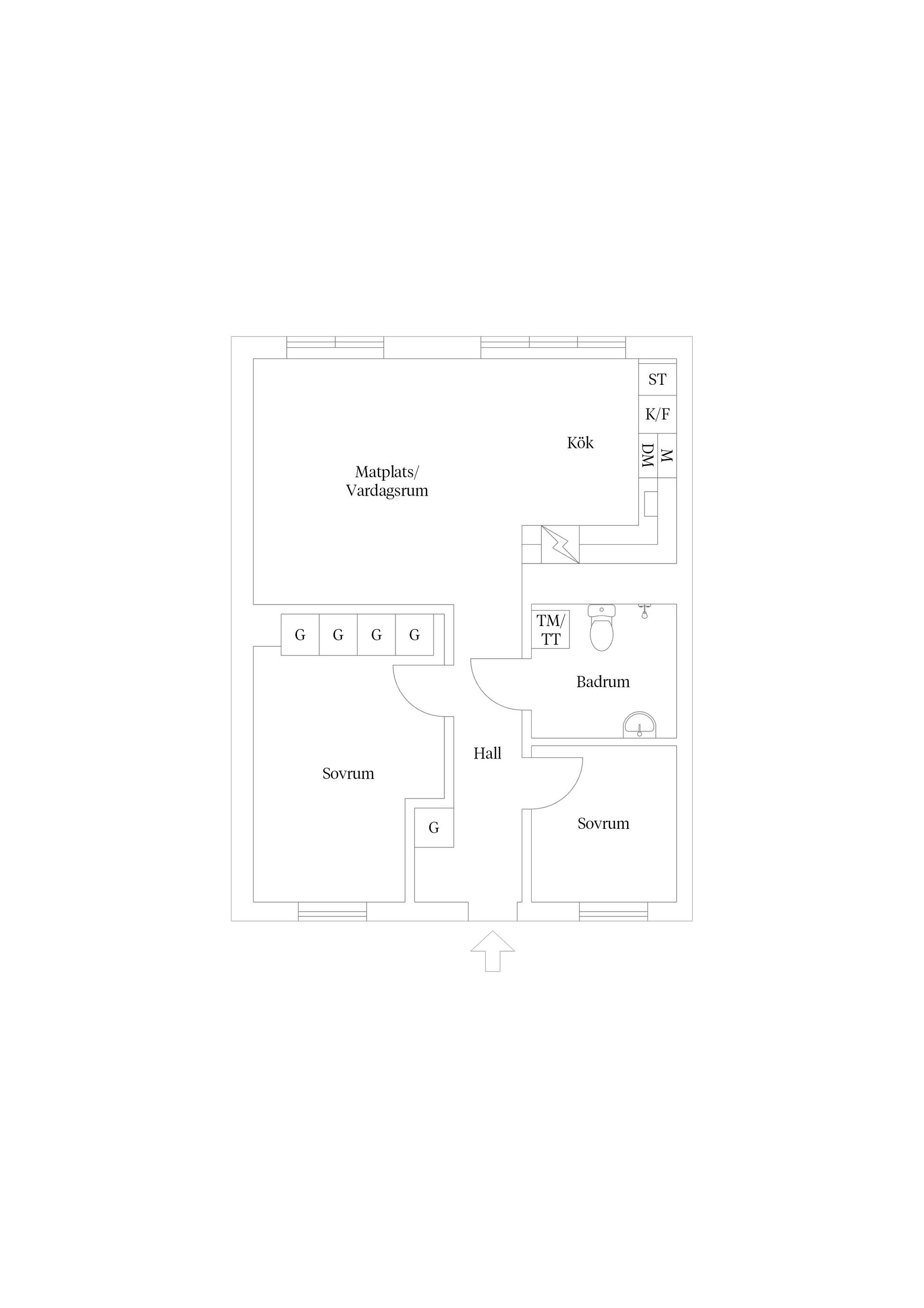 Bostadsrätt, Kansligränd 2, Kvarnbergsplan, Huddinge